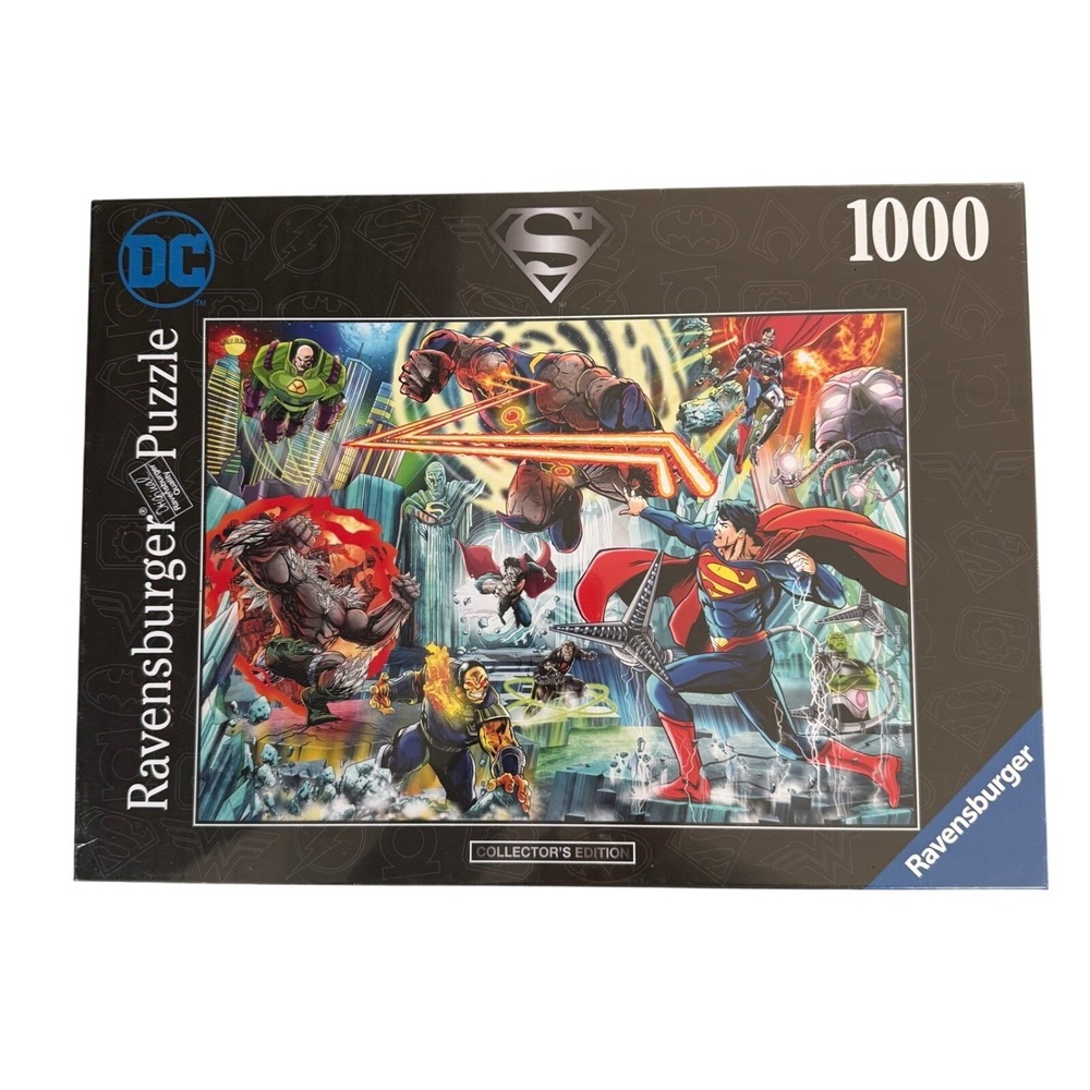 DC Comics Justice League 1000 Piece Puzzle‎ Ravensburger Collector's Edition